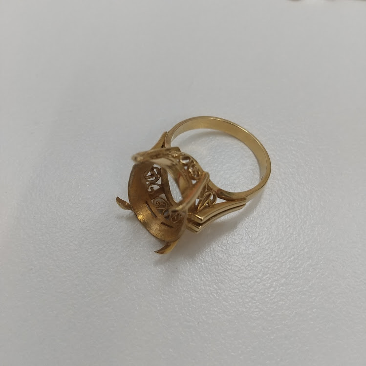 K18リング枠をお買取り致しました！