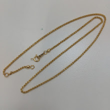 k18ネックレスをお買取り致しました。