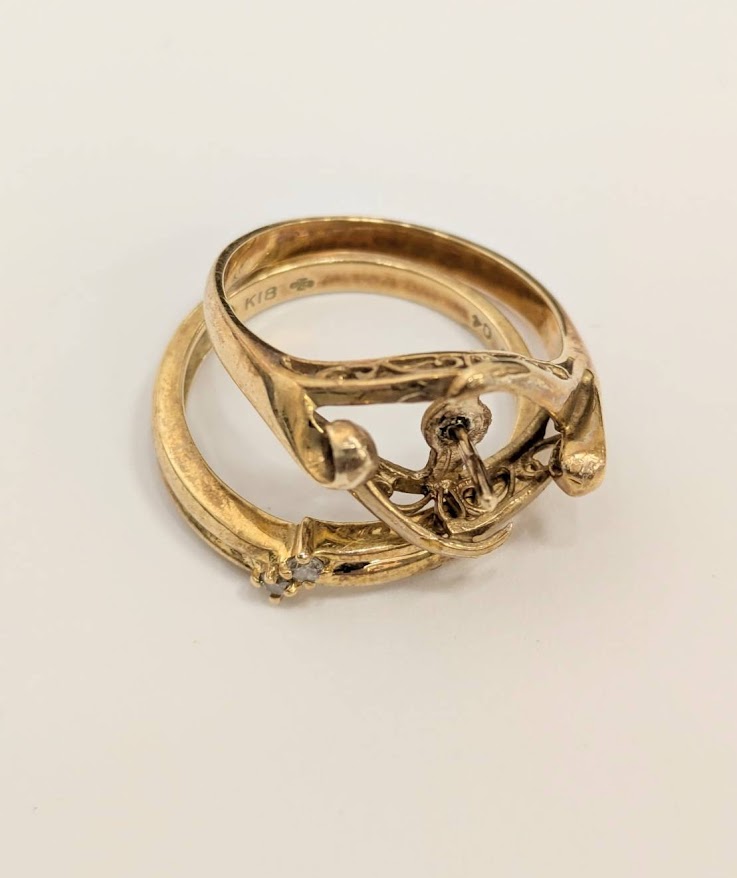 K18リングをお買取り致しました!
