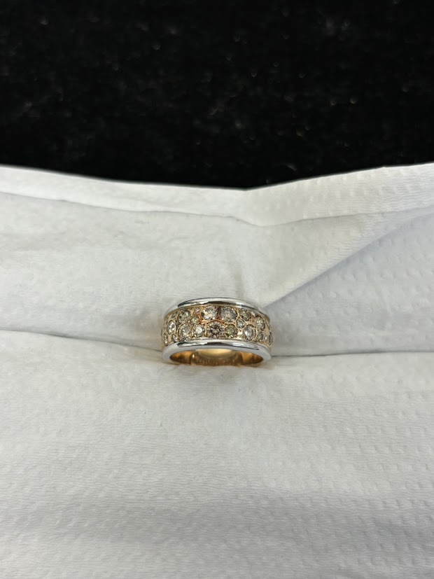 K18のダイヤのリングをお買取り致しました!
