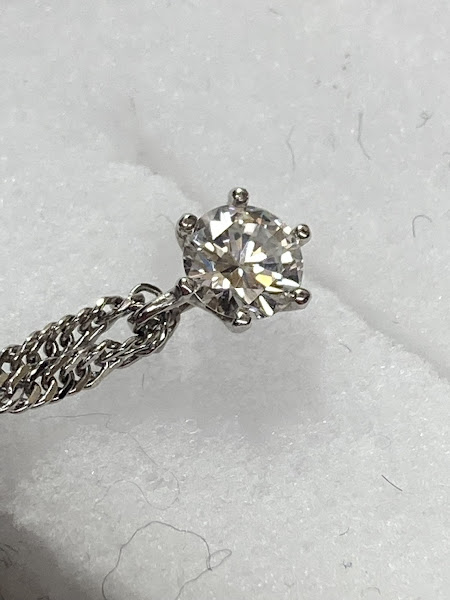 pt900ダイヤネックレスをお買取り致しました！