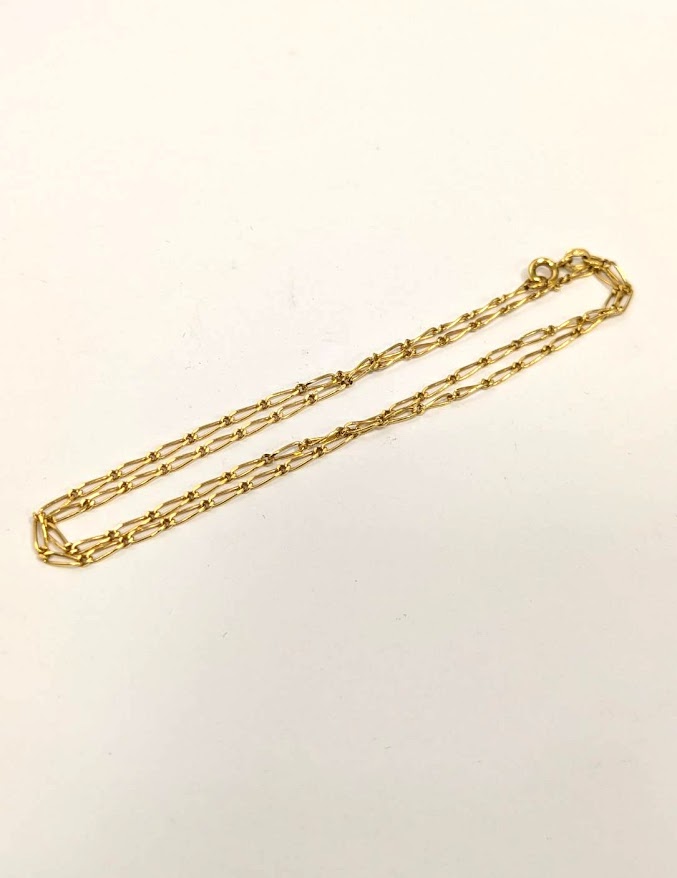 k18ネックレスをお買取り致しました。