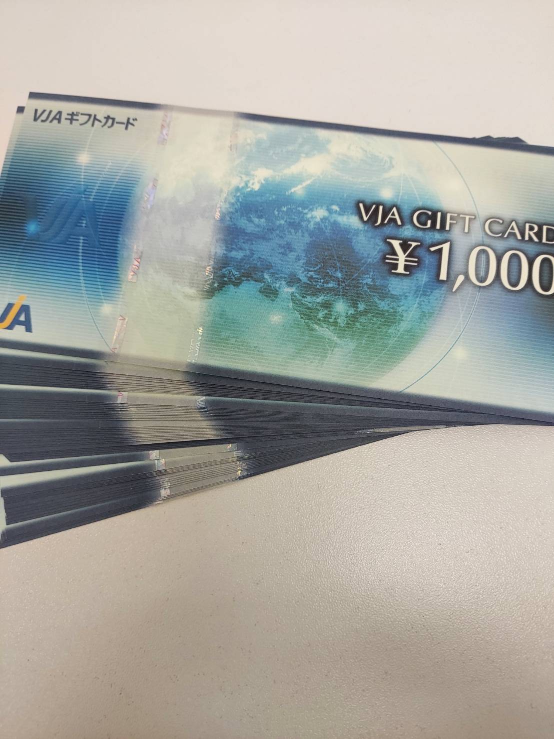 VJAギフトカード1000円 61枚をお買取り致しました！