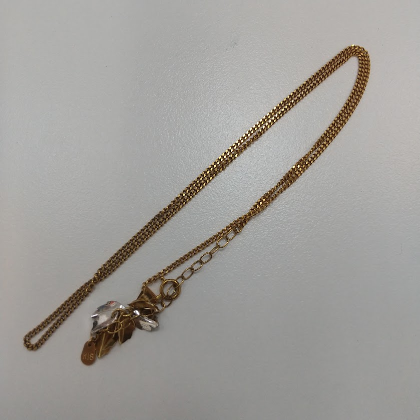 K18のネックレスをお買取り致しました。