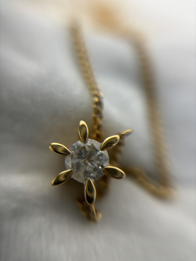 K18ダイヤのネックレスをお買取り致しました!