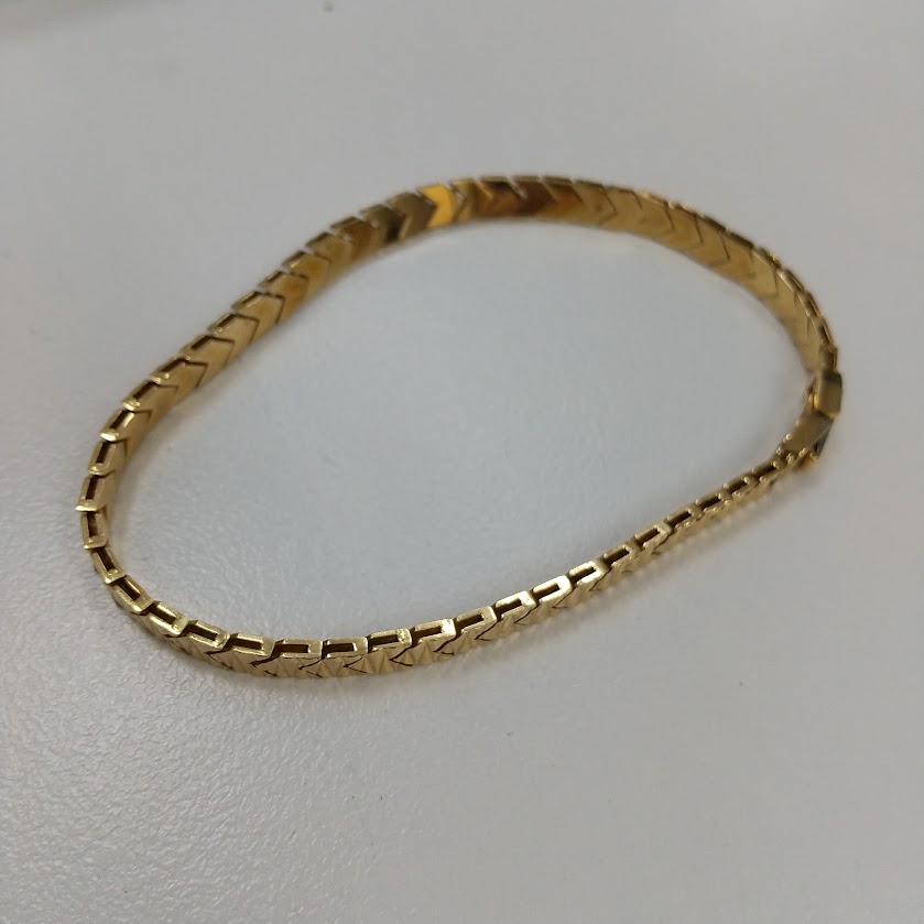 K18のブレスレットをお買取り致しました!