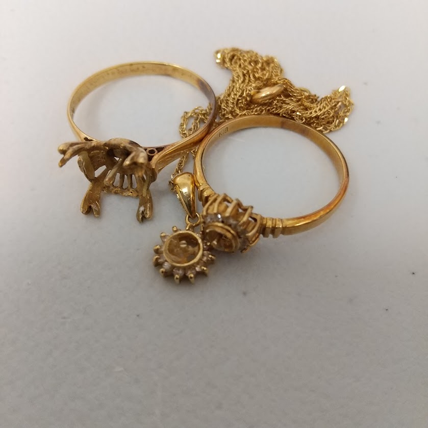 K18のリングをお買取り致しました!