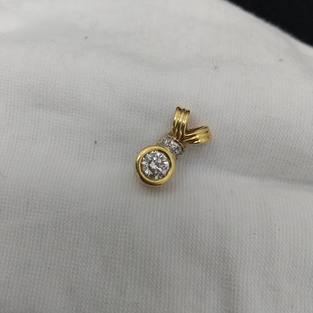 K18 ダイヤモンドトップをお買取り致しました！