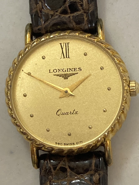 ロンジンの腕時計をお買取り致しました！