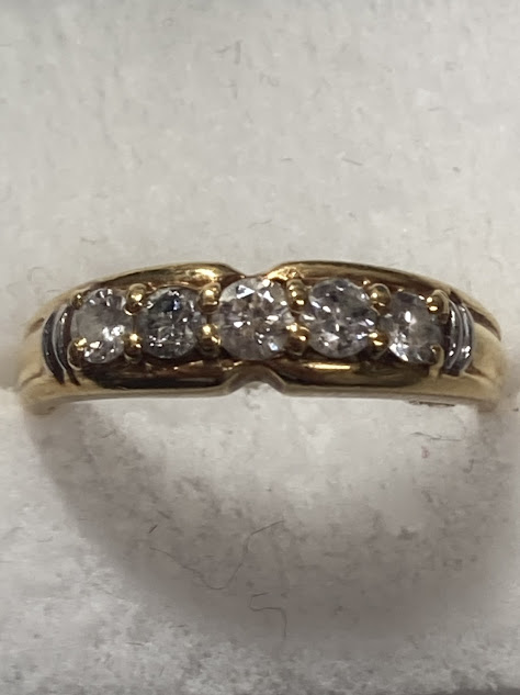 K18ダイヤリングをお買取り致しました！