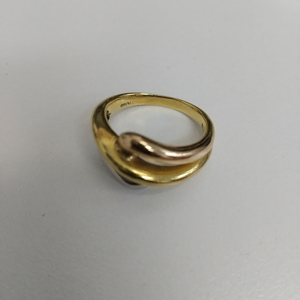 K18とPt900のコンビリングをお買取り致しました！