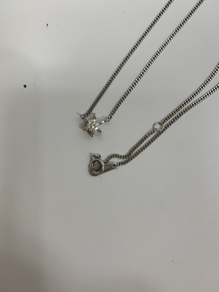 pt900ダイヤネックレスをお買取り致しました！