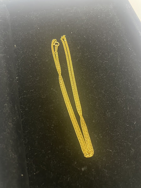 K18のネックレスをお買取り致しました！