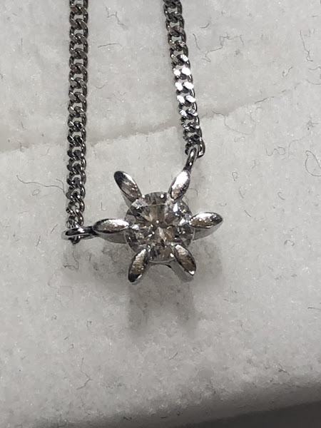 pt900ダイヤネックレスをお買取り致しました！