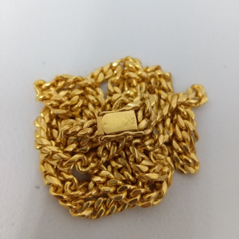 K18の喜平ネックレスをお買取り致しました。