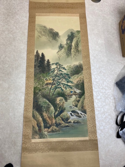 掛軸をお買取り致しました!