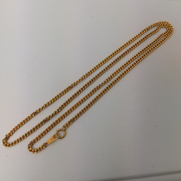 K18のネックレスをお買取り致しました！