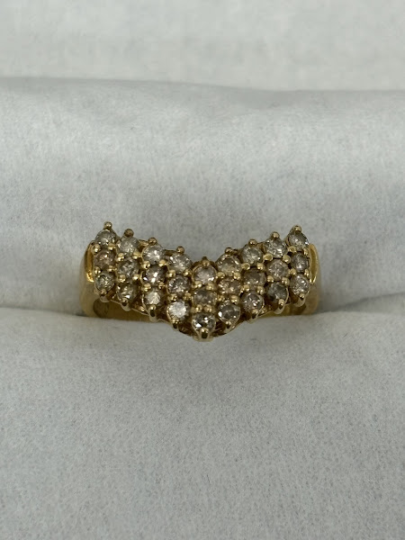 K18のダイヤモンドのリングをお買取り致しました！