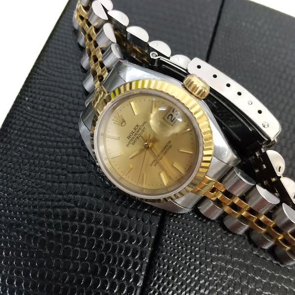 ロレックスのデイトジャストをお買取り致しました。