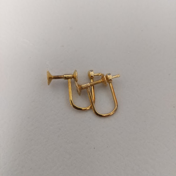 K18のイヤリングをお買取り致しました！