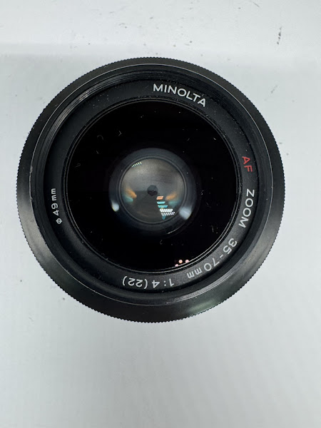 ミノルタのレンズをお買取り致しました！