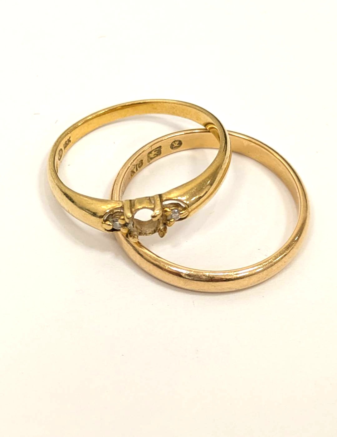 K18のリングをお買取り致しました。